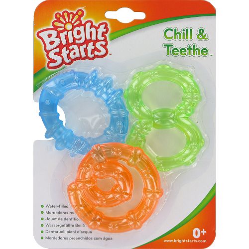 Bright Starts Infant Chill N Teether 3 Pack by 