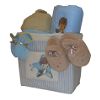 Fabric Mini Tote Gift set, Blue