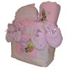 Fabric Mini Tote Gift set, Pink