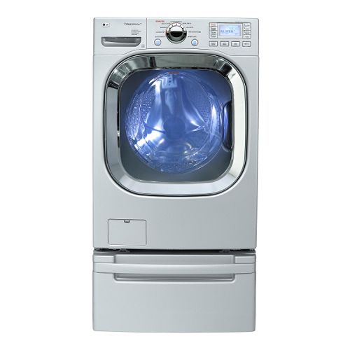 LG 4.5 cu. ft. Capacity SteamWasher w  TrueBalance Anti-Vibration Technology - WM3001H 