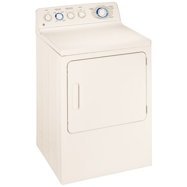 GE Bisque 7.0 cu. ft. Gas Super Capacity Dryer - DWSR483GG