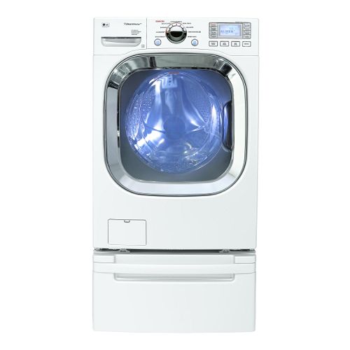 LG 4.5 cu. ft. Capacity SteamWasher w  TrueBalance Anti-Vibration Technology - WM3001H 