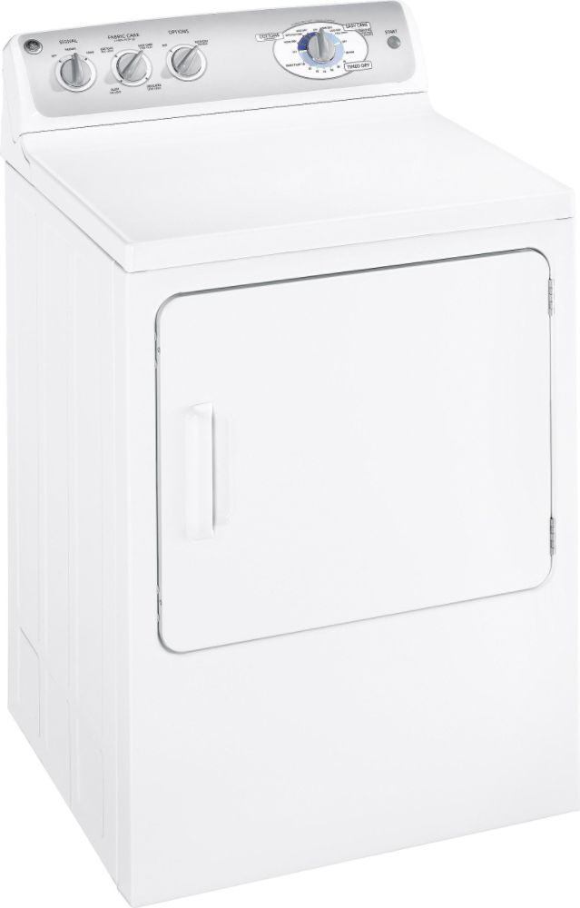 GE Appliances 7.0 Cu. Ft. Super Capacity Electric Dryer