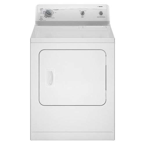 Kenmore White 7.0 cu. ft. Gas Dryer with Spanish Control Panel - 7052 