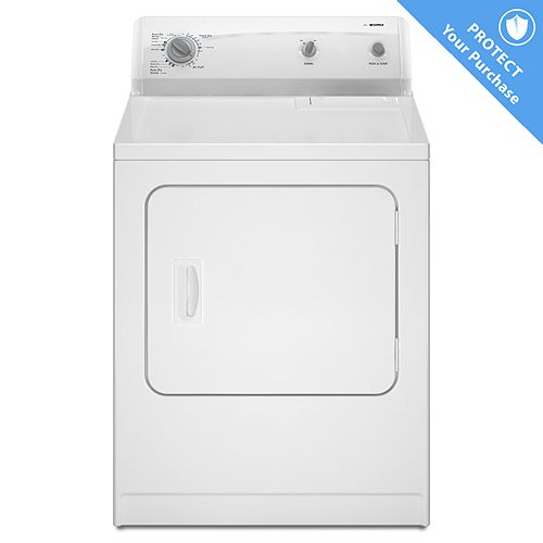 Kenmore White 500 7.0 cu. ft. Gas Dryer - 7952 