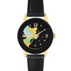 Disney Tinkerbell Watch Black Strap Black Dial