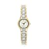 Elgin Ladies Round Case Two Tone Watch