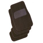 Kraco 4-pc. Carpeted Mat Set, Black