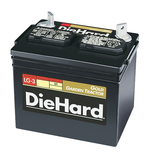 DieHard Gold Garden Tractor Battery, Group Sizes U1 U1R at Arc Home Products