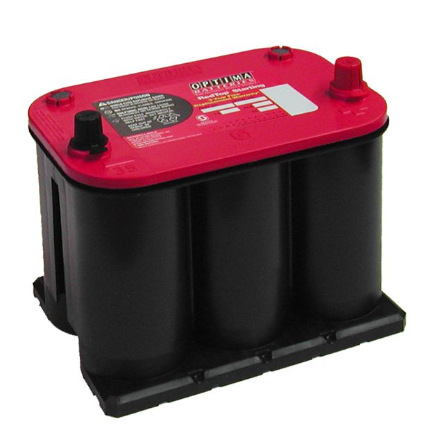 Optima Starting Battery, Red Top