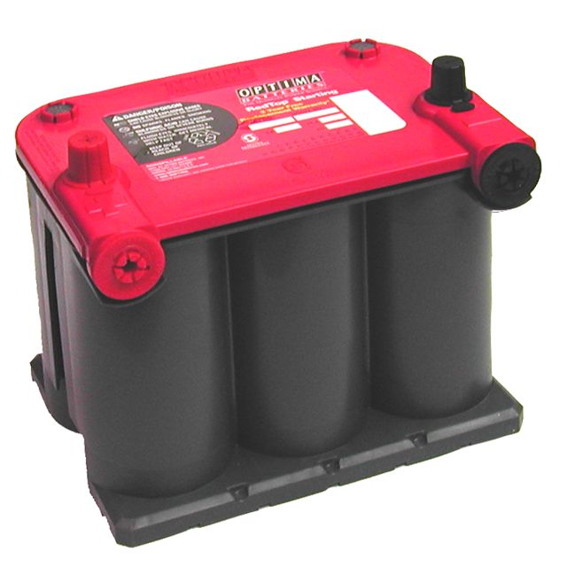 Optima Starting Battery, Red Top
