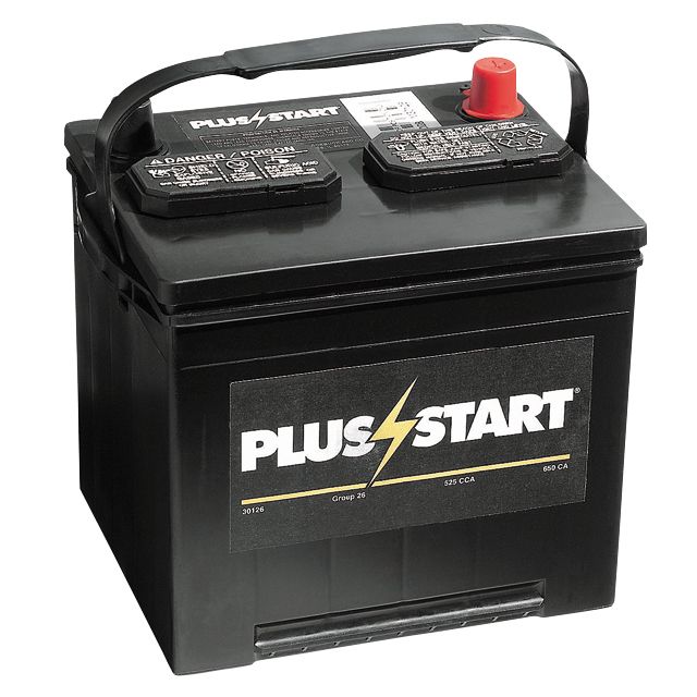Plus Start Automotive Battery