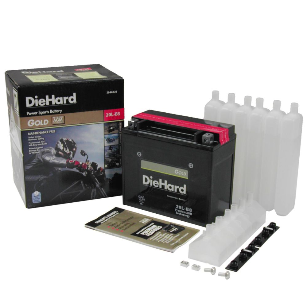 DieHard Gold PowerSport Battery 20L-BS