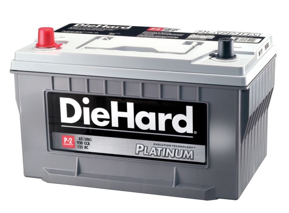DieHard Automotive Battery, Platinum P-2 - Group Size 65