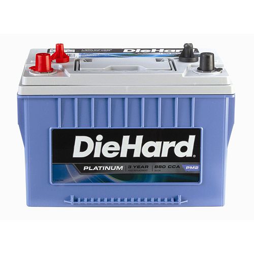 DieHard Marine Battery, Platinum PM-2 - Group Size 34M (with exchange)