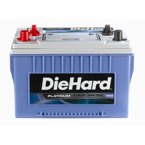 DieHard Marine Battery, Platinum PM-2 - Group Size 34M (with exchange)