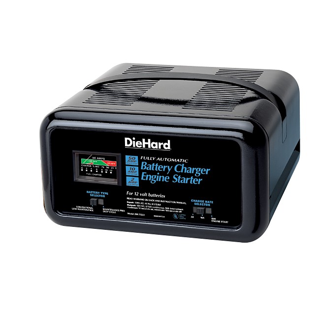 Sears DieHard Battery Charger with Air Compressor Electrical Building