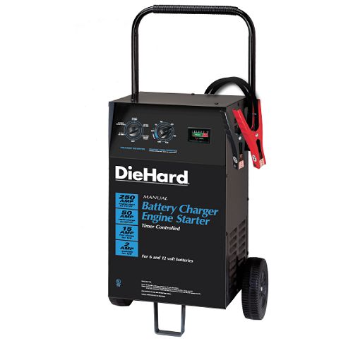 DieHard Battery Charger with Timer Control and Engine Start