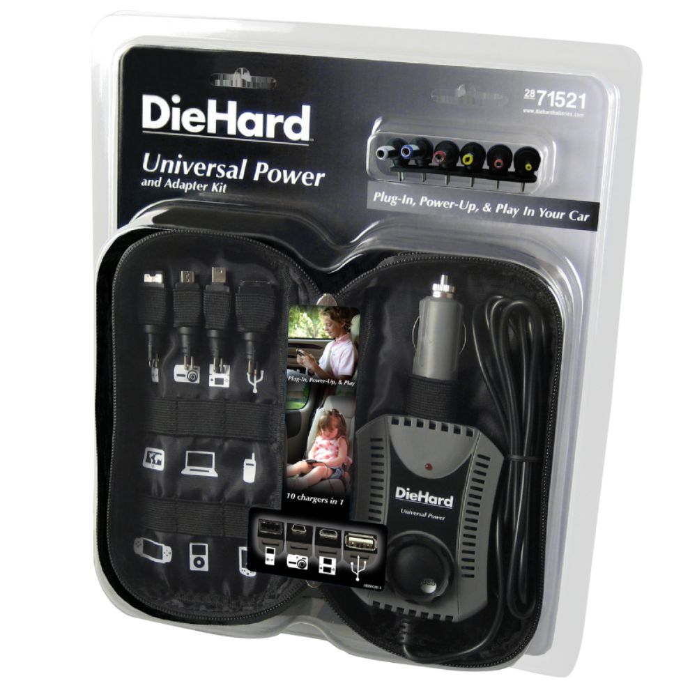 DieHard Universal Power Adapter, DC - DC Multi-charger