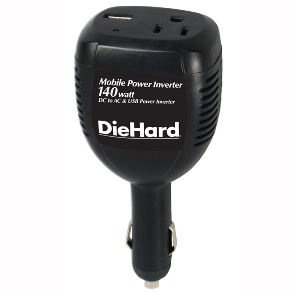 DieHard 140-Watt Power Inverter with Built-in USB Port