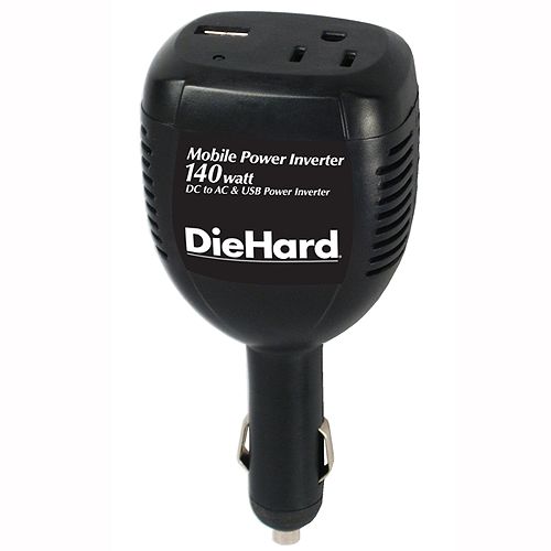 DieHard 140-Watt Power Inverter with Built-in USB Port