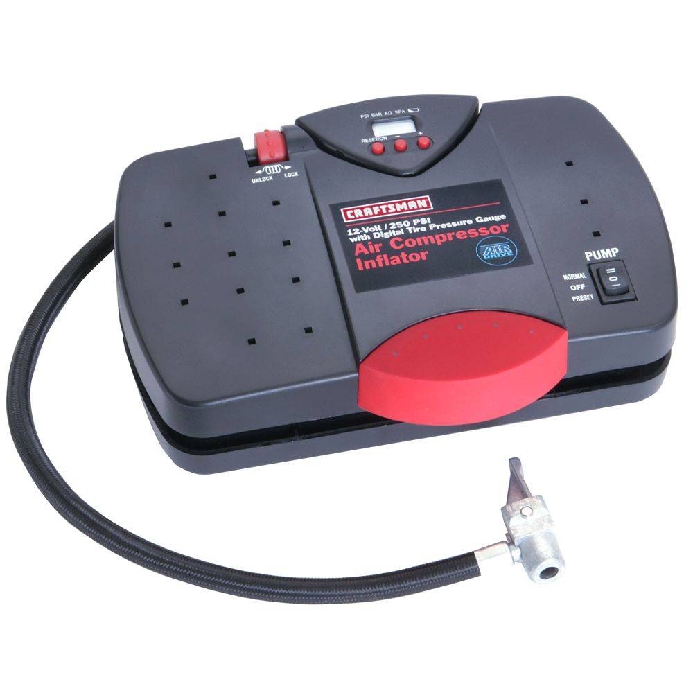 Craftsman 12 volt Air Compressor/Inflator with Digital Tire Pressure Gauge