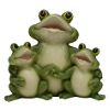 3 Frog Family Singing Decor