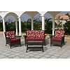 4 pc. Wingback Seating Set