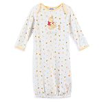 Winnie the Pooh Neutral Print Gown