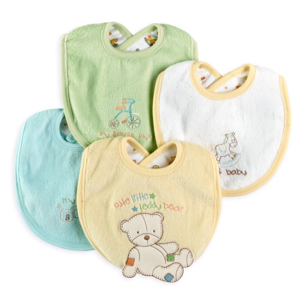 Gerber Beginnings 4 Pack Bib