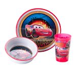 Cars Boy's 3-Piece Dinnerware Set