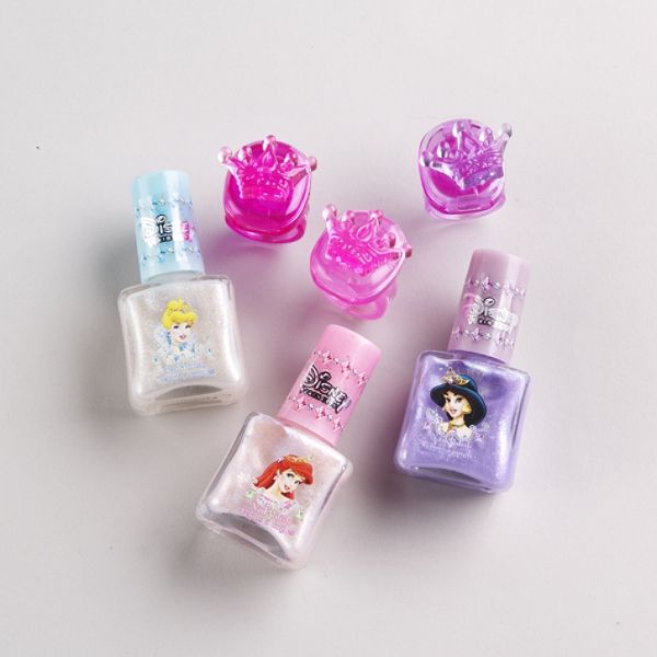 Disney Princess Girl's Nail & Lip Gloss Ring Set