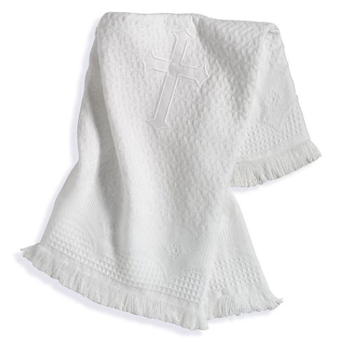 MaDonna Babys Christening Blanket