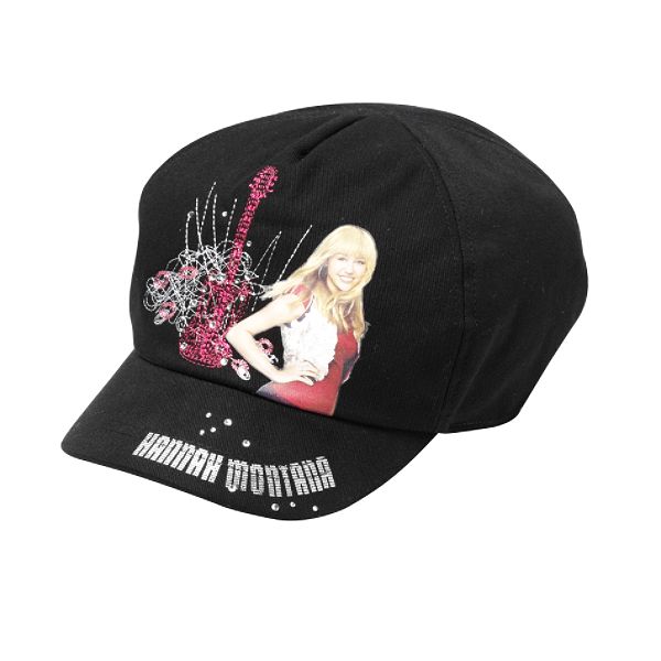 Disney Hannah Montana Girl's 4-16 Newsboy Cap