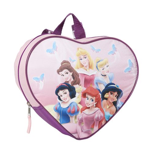 Disney Princess Girl's Heart Shaped Mini Backpack