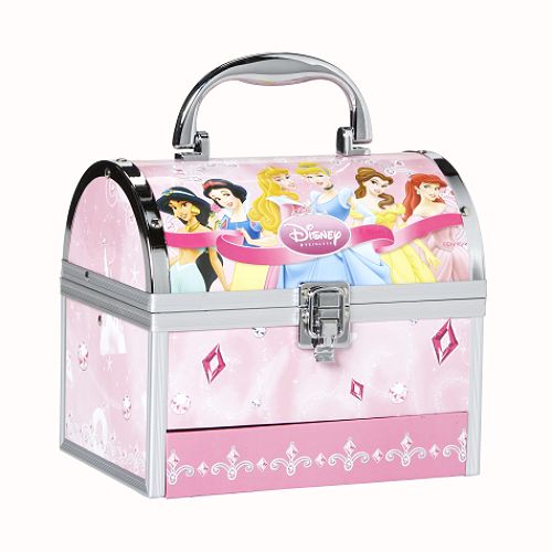 Disney Princess Girl's Traincase with Cosmetics