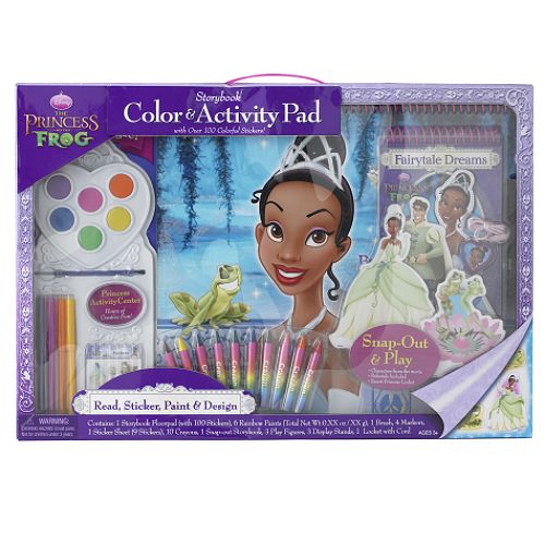Princess & the Frog Girl's Color & Activity Pad... by 