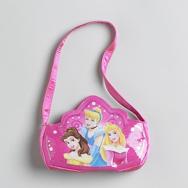 Disney Princess Girl's 3 Princesses Die Cut Handbag