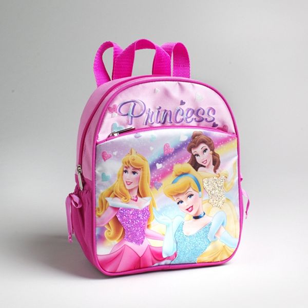 Disney Princess Girl's Glitter Mini Backpack