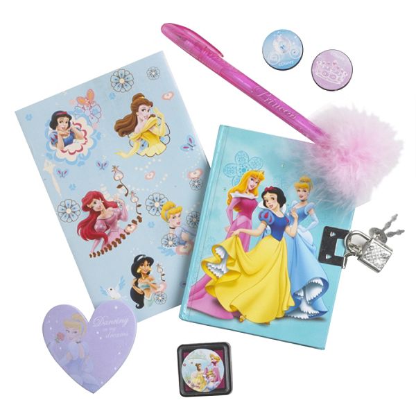 Disney Princess Girl's Diary Gift Set