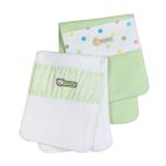 Carter's Neutral 2 Pack Burp Cloths by 