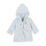 Little Wonders Newborn Boy's Hooded Robe