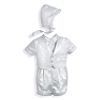 Boys Short Tuxedo Christening Set