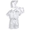 Boys Satin Christening Set