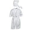 Long Pant Tuxedo Christening Set