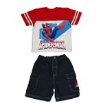 Spiderman Toddler Boy's Spiderman 2 Piece Talking Short Set