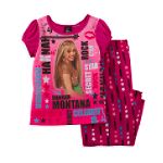 Disney Hannah Montana Girl's 4-16 2-Piece Pajamas