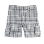 Toughskins Infant Boy's Ikat Plaid Short