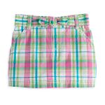 OshKosh Toddler Girl's Plaid Sheeting Skort