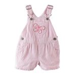 OshKosh Infant Girl'sl Hickory Stripe Shortall